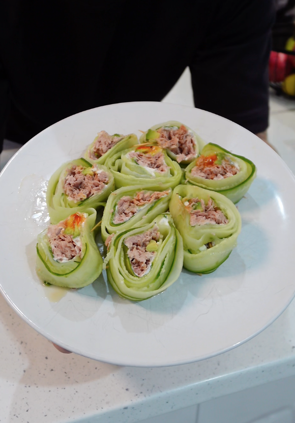 Cucumber Tuna Rolls