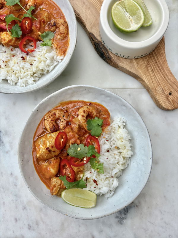 Simple Coconut Fish Curry