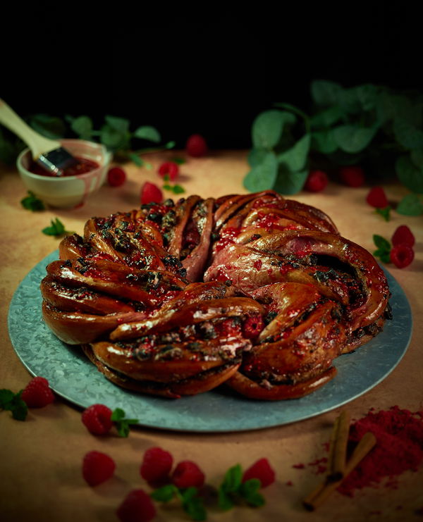 Raspberry Babka