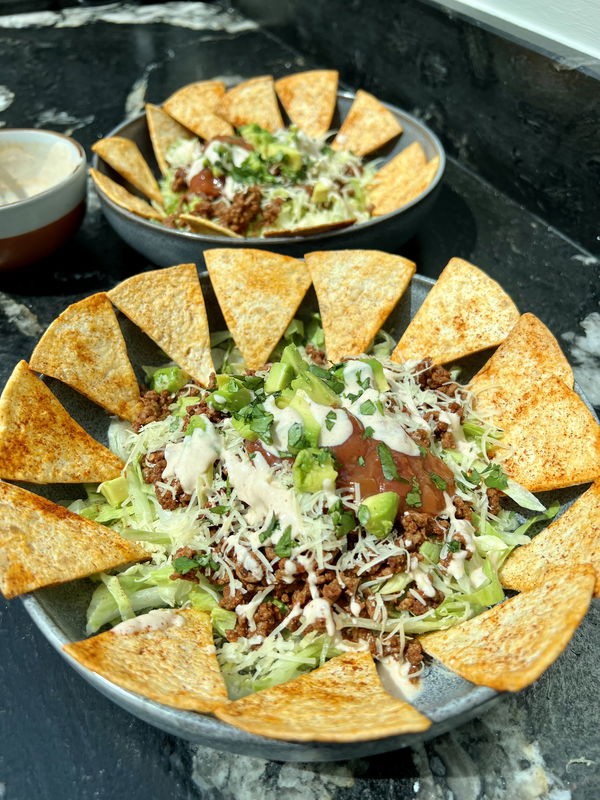 Nacho Chipotle Beef Salad