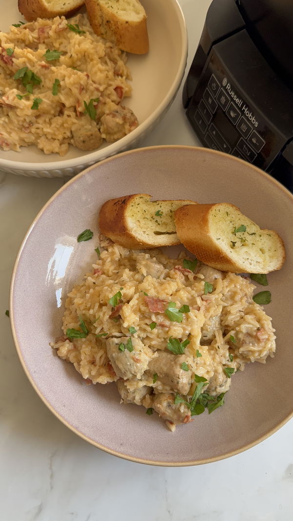Sausage & Chorizo Rice