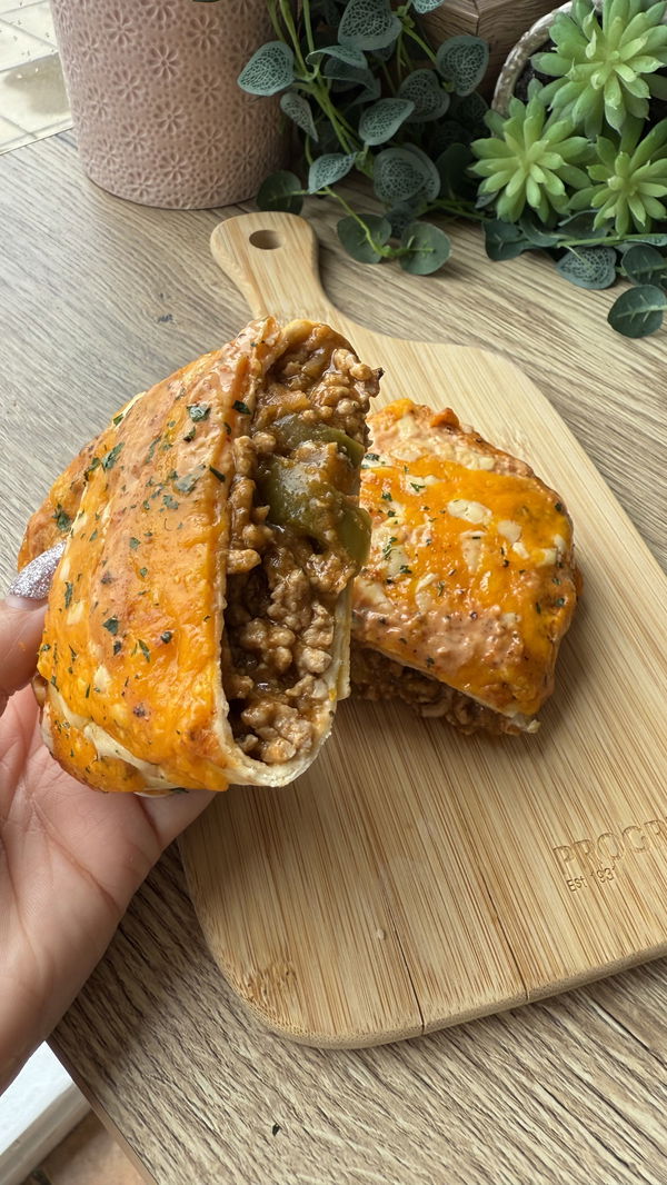 Cajun Pork Baked Wrap