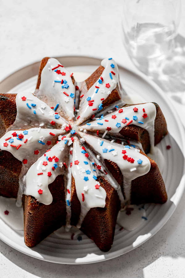 4th of July Funfetti Cake