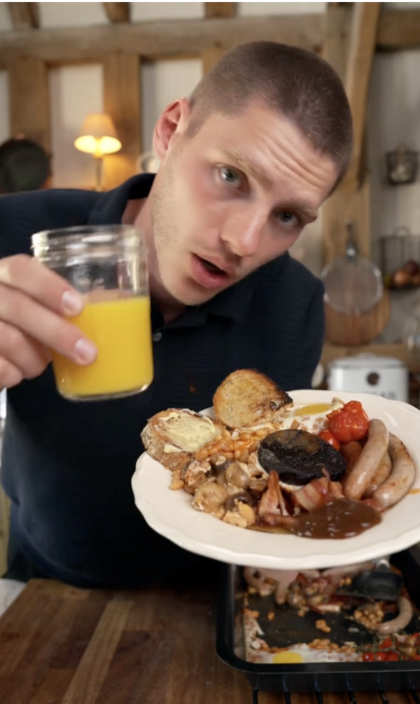 One-Tray Full English Breakfast