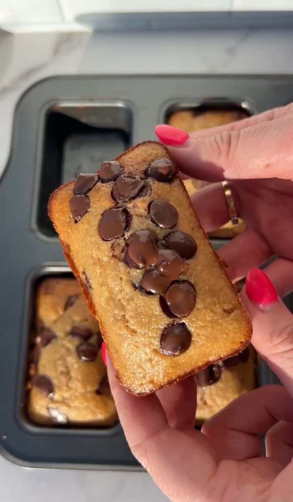 High Protein Mini Banana Bread