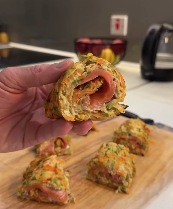 Veggie Salmon Roll