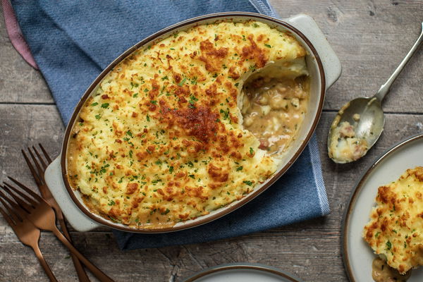 Chicken and Bacon Cottage Pie