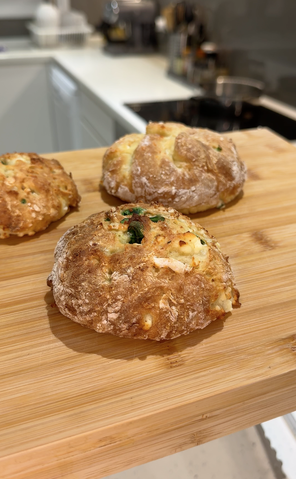 Spinach Feta Buns