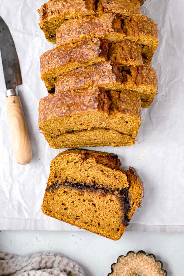 Cinnamon Swirl Pumpkin Bread