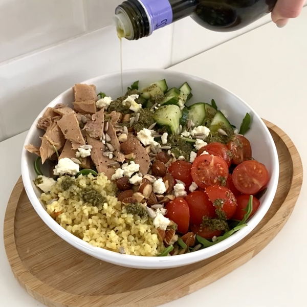 Tuna Pesto Bowl