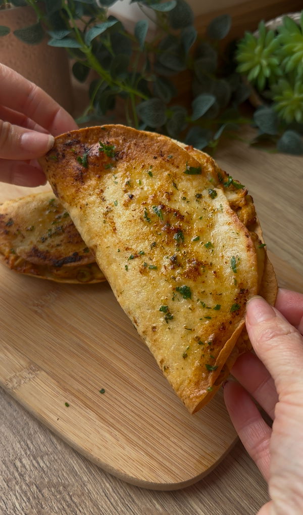 Creamy Garlic and Herb Tacos