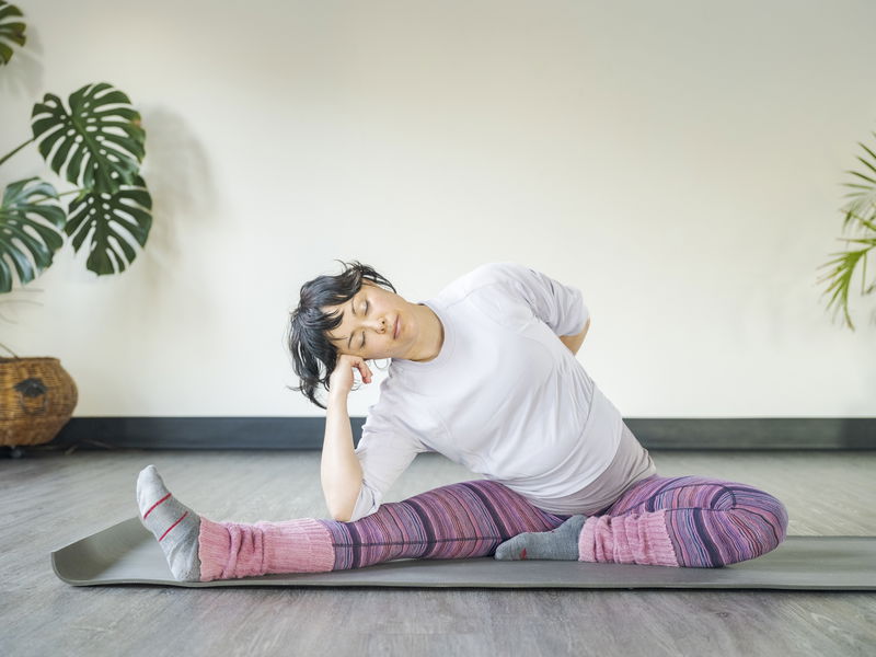 No Props Yin Yoga for tension release ｜ 55min practice ｜ whole body