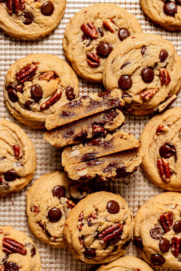 Brown Butter Chocolate Chip Pecan Cookies