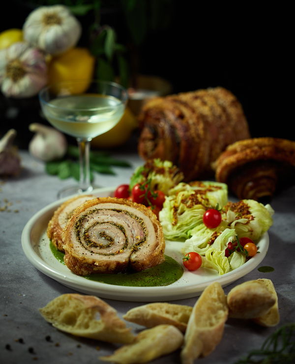 Crispy and Juicy Porchetta
