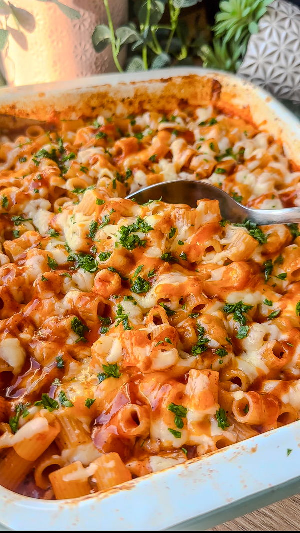 Honey BBQ Pasta Bake