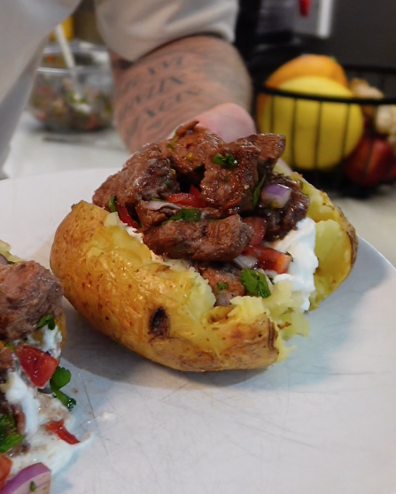 Steak Loaded Potatoes
