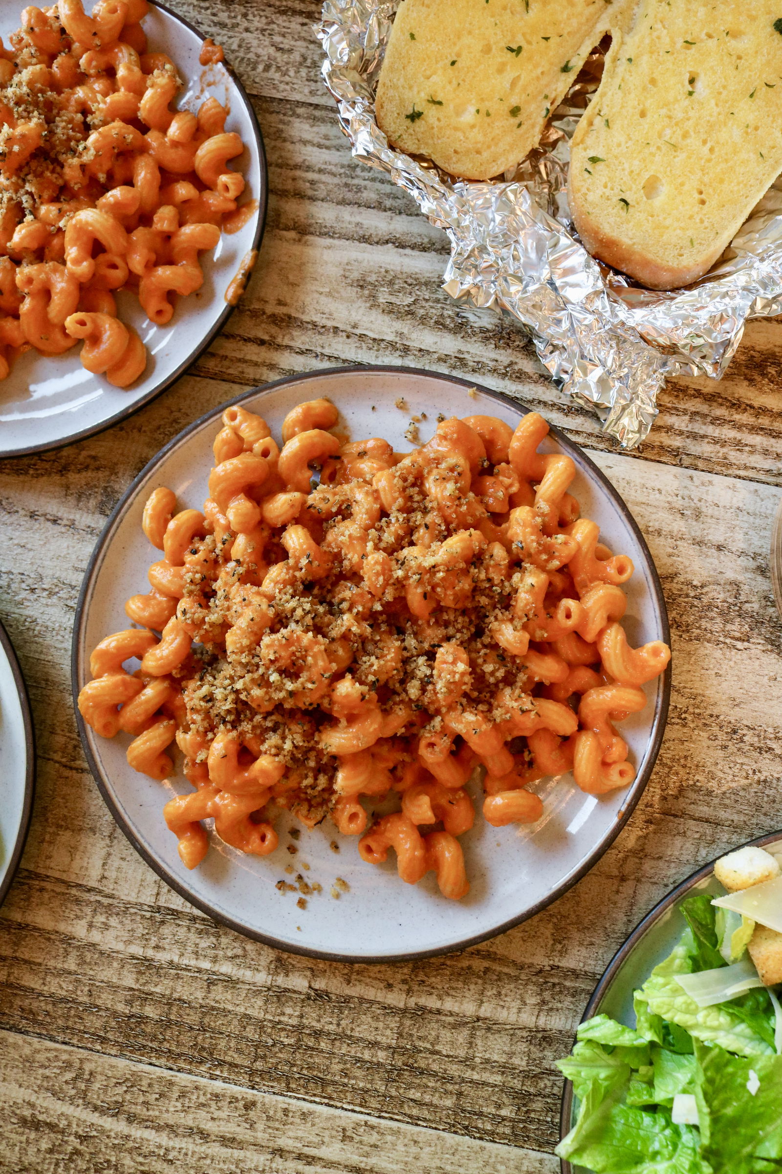 Vodka Pasta with Crispy Breadcrumbs