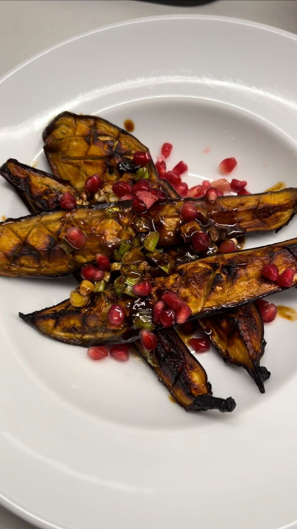 Honey, Soy & Miso Aubergine 🍆👌