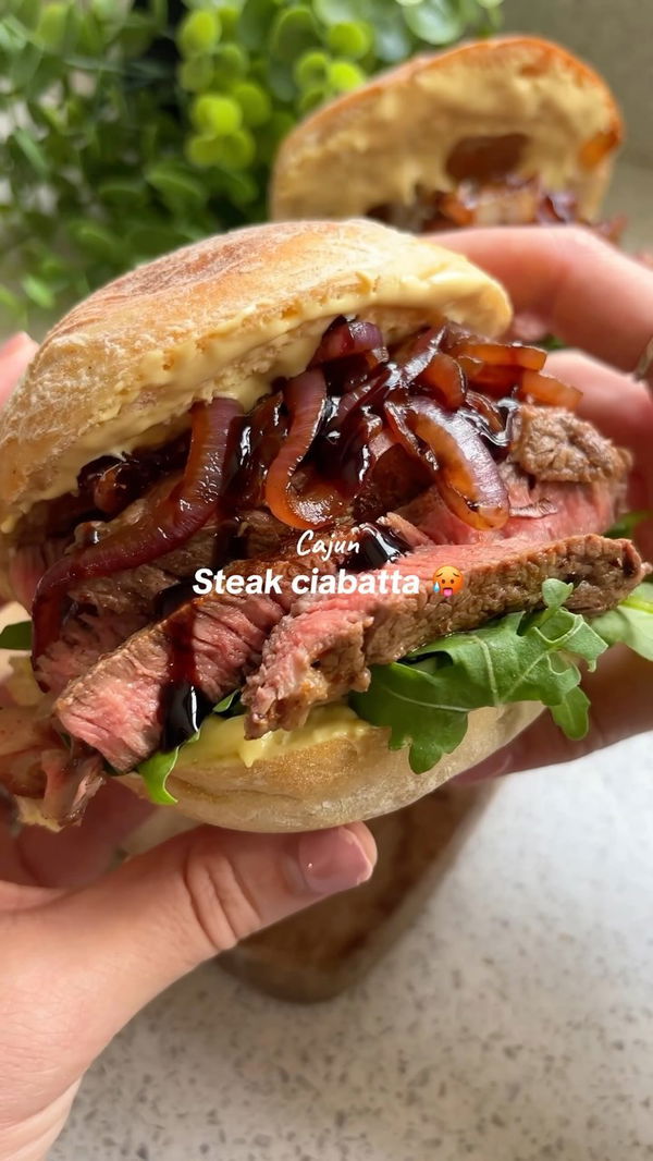 Cajun Steak Ciabatta