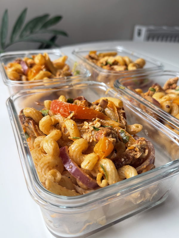Chicken Fajita Pasta Salad