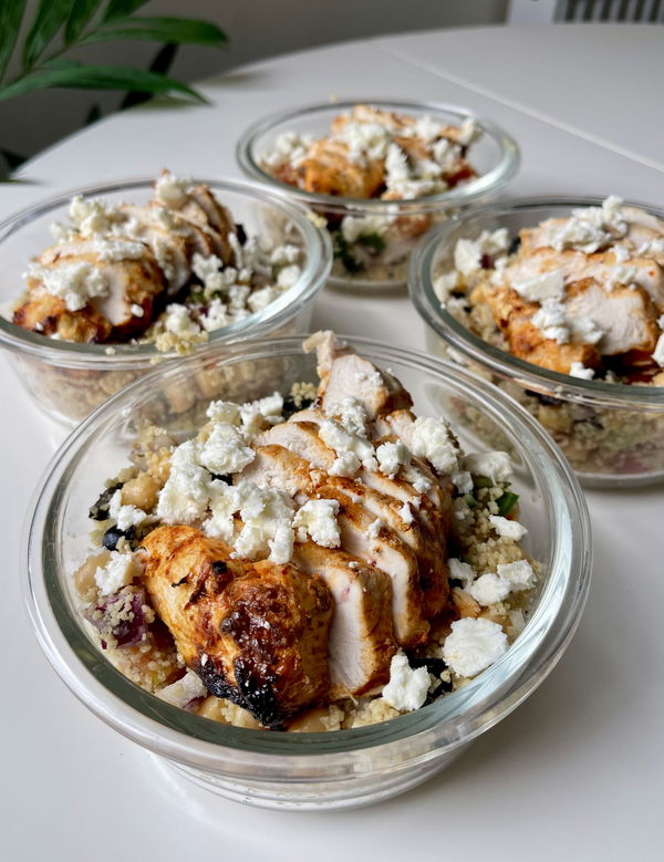 Chicken, Chickpea & Cous Cous Salad