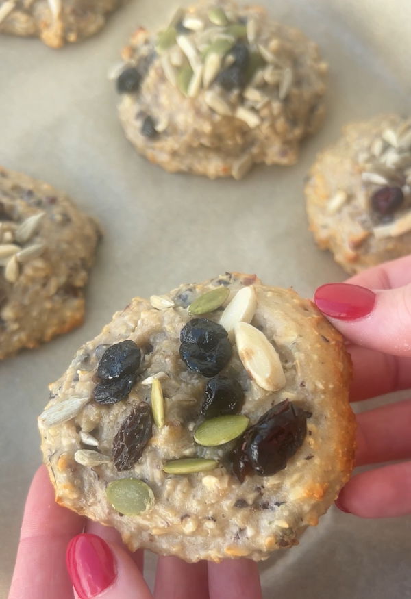 Bircher Breakfast Cookies