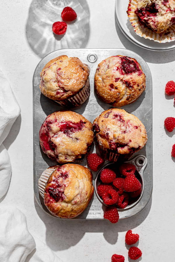 Lemon Raspberry Muffins