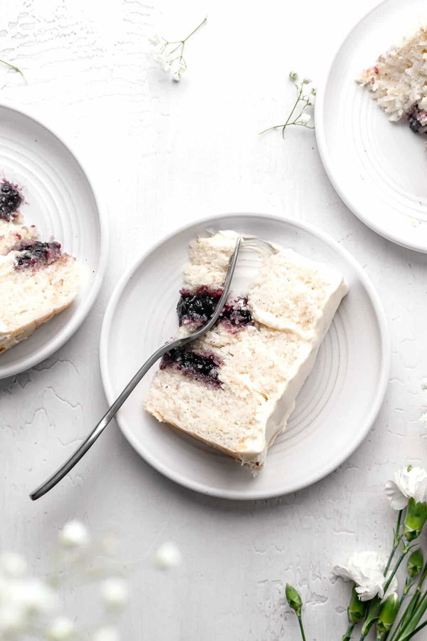 Lemon Blueberry Jam Cake