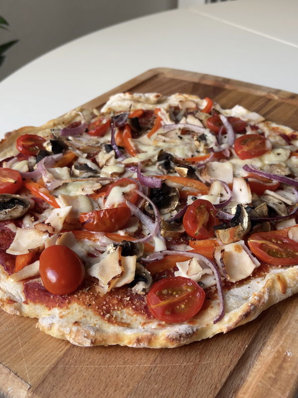 High Protein Pizza