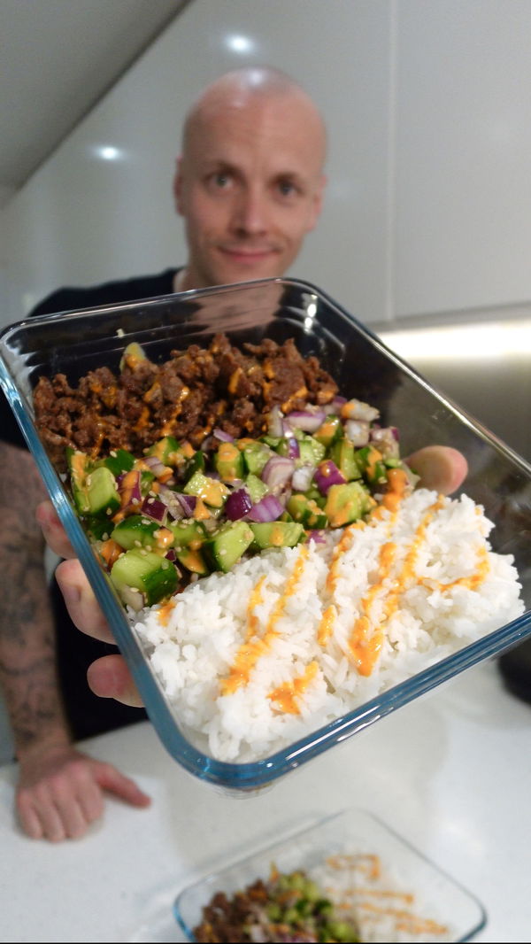 Sticky Asian Beef Bowl