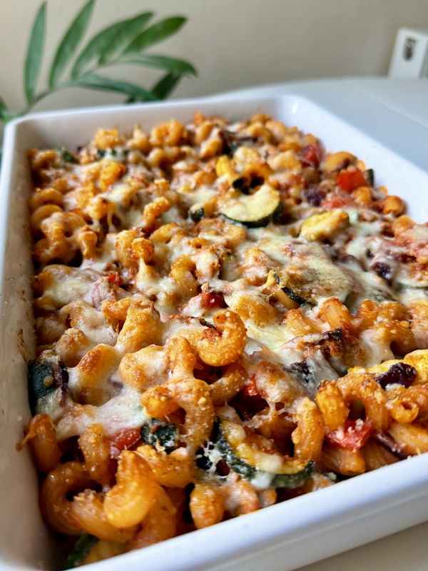 Tomato Tuna Pasta Bake