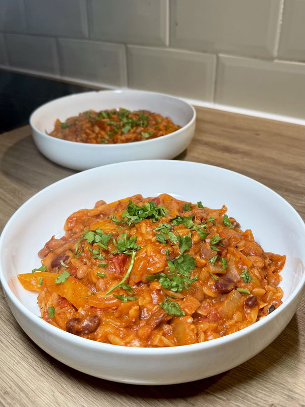 Mexican Bean Orzo