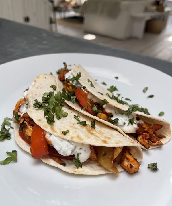 Shredded Tofu Tacos