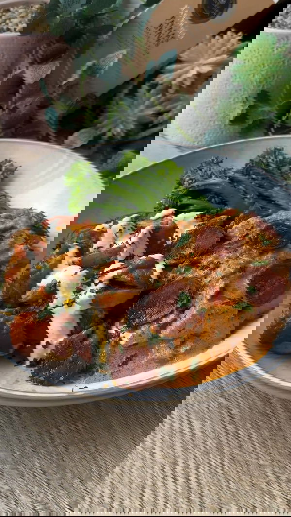 Creamy Spanish style chicken