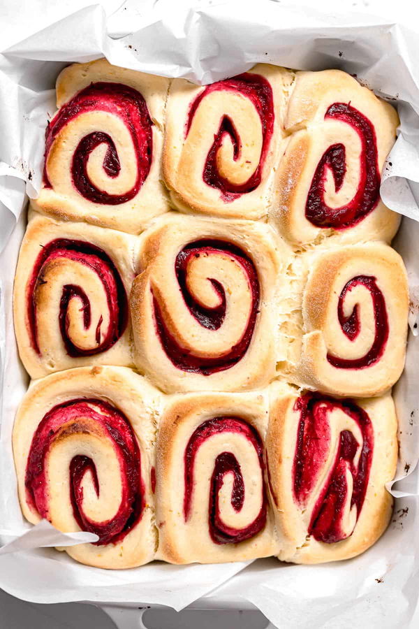 Cranberry Orange Cinnamon Rolls