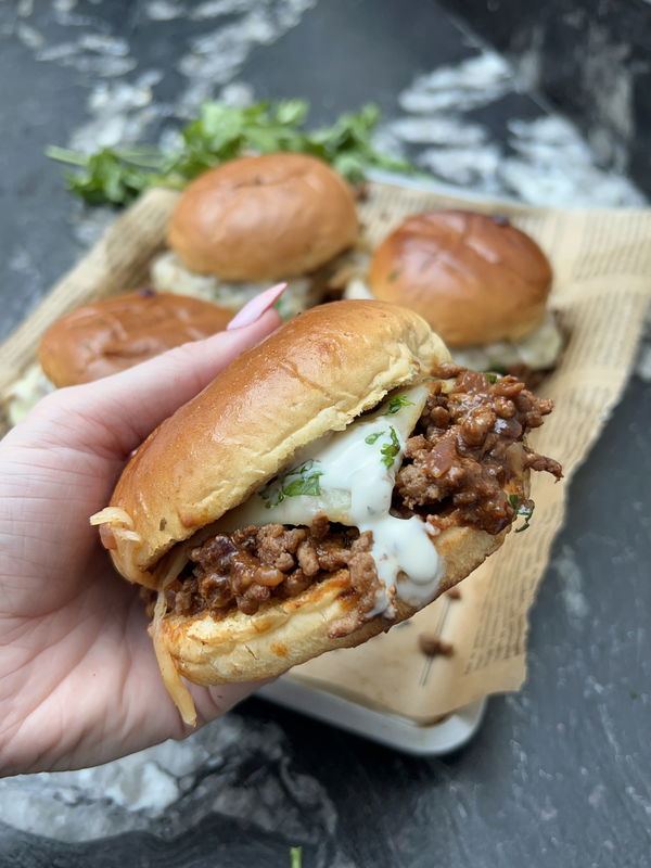 BBQ Honey Beef Sliders