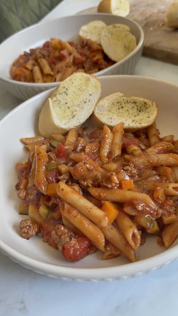 Slowcooker Pasta Bolognese