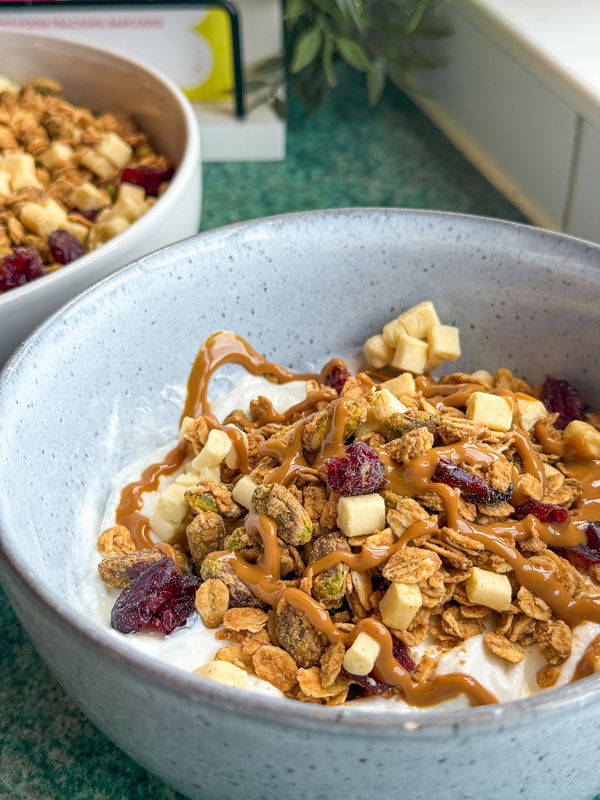 Cranberry, Pistachio and White Chocolate Granola