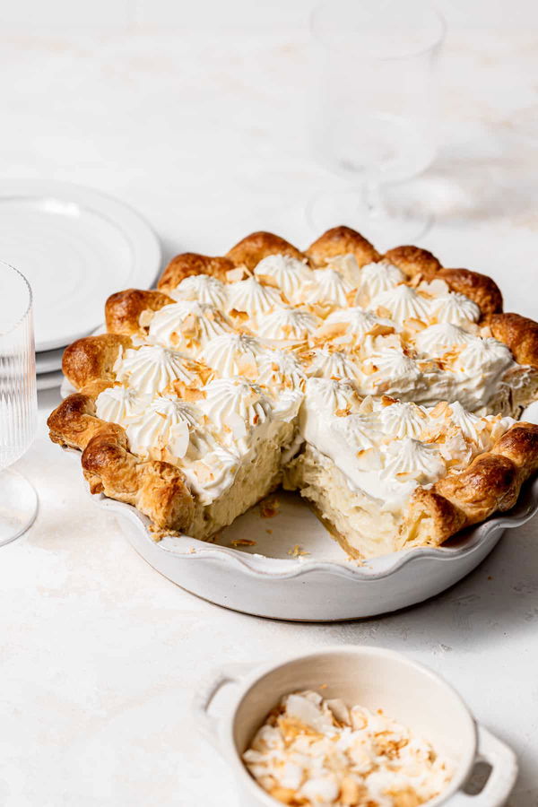 Deep Dish Coconut Cream Pie