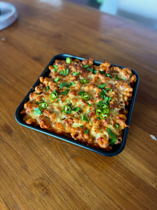 Cajun Chicken Pasta Bake