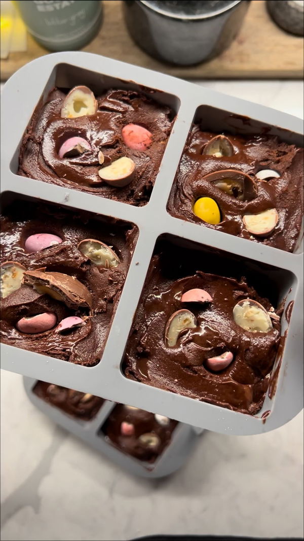 Mini Egg Chocolate Brownies