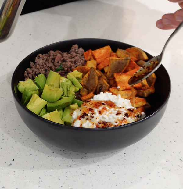 Hot Honey Beef Bowl