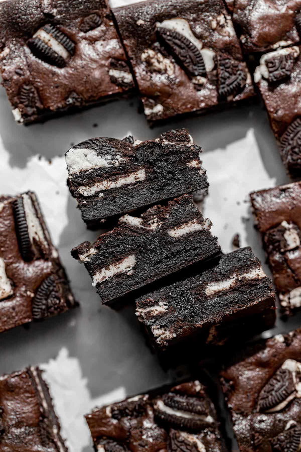 Decadent Oreo Brownies