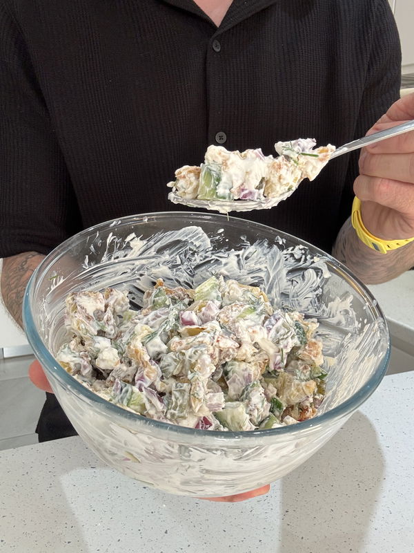 Crispy Potato Salad