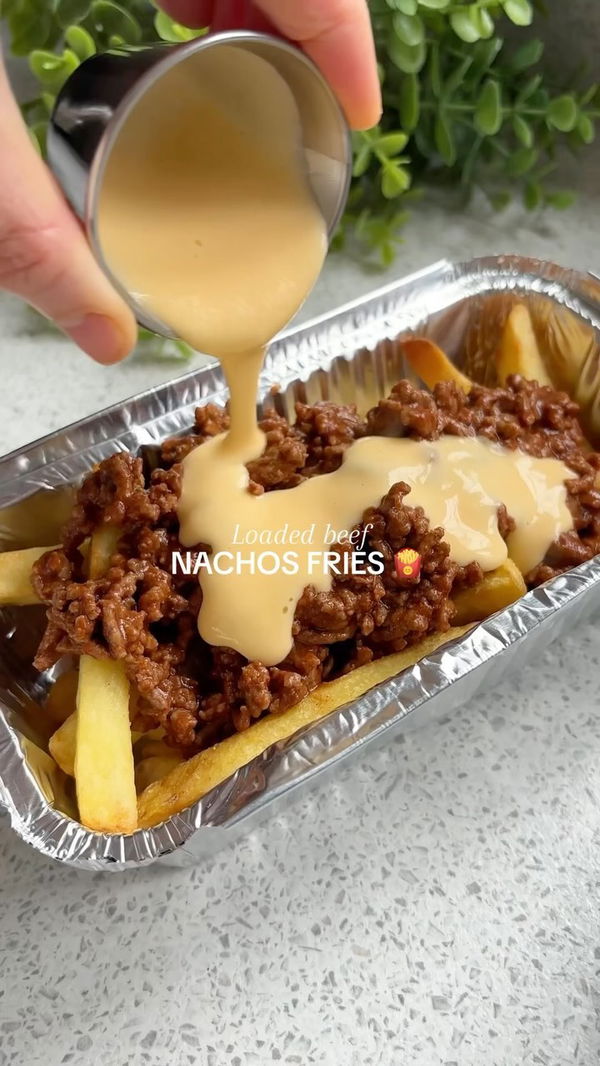 Loaded Beef Nacho Fries