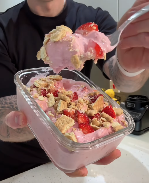 Strawberry Cheesecake Ice Cream