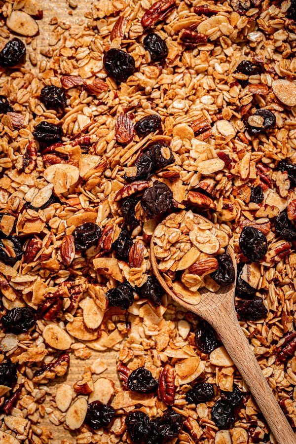 Homemade Maple Nut Granola