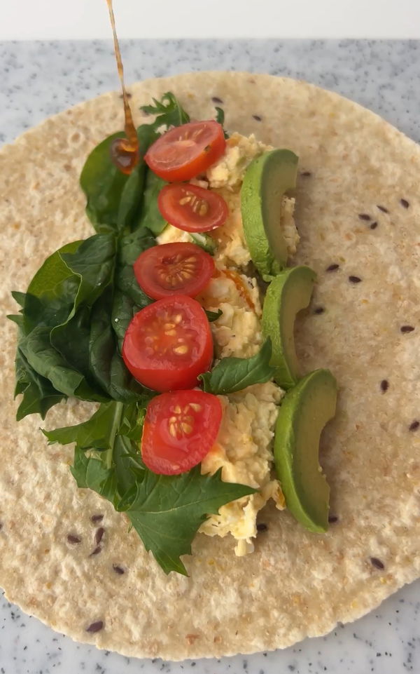 Viral Feta Egg Wrap