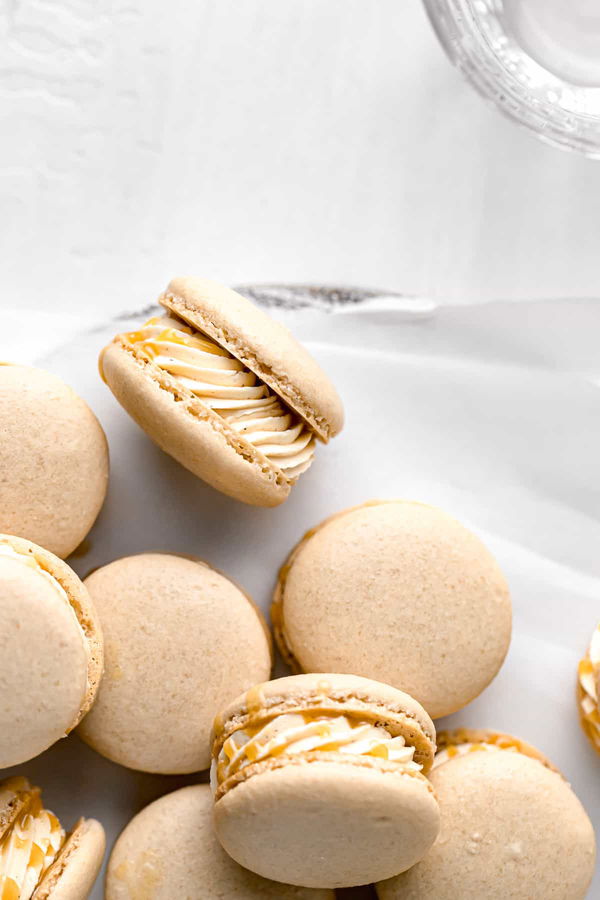 Salted Caramel Macarons