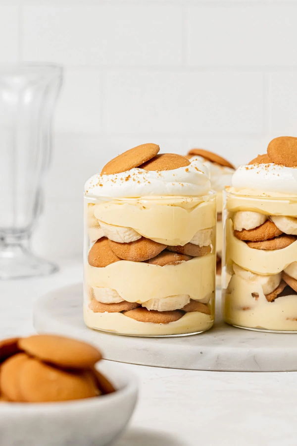 Easy Banana Pudding Jars